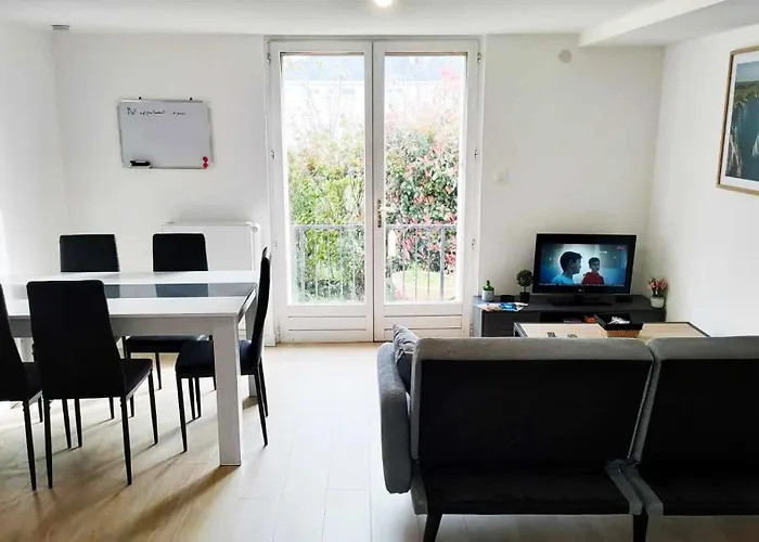 Appartement Cosy 2 Chambres Avec Jardin